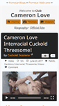 Mobile Screenshot of clubcameronlove.com